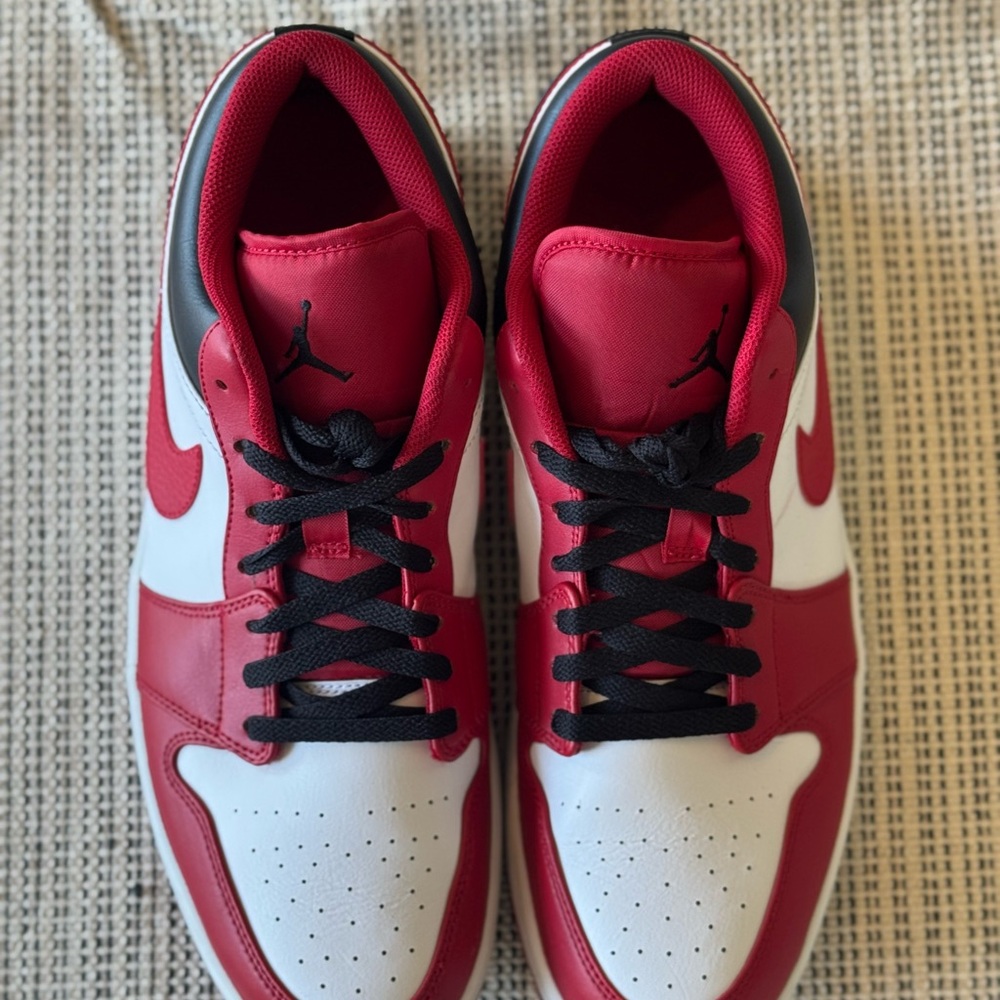 Air Jordan 1 Low “Black Toe” (2023 Retro) - Picture 2 of 5